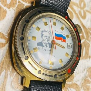 Vintage Russian Diver Watch
